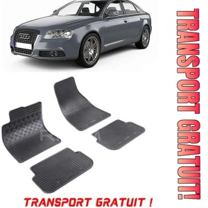 Audi A6 C6, Sedan, fabricat din 03.2004 - 03.2006, set covorase auto dedicate, din cauciuc 100% Premium - Transport Gratuit