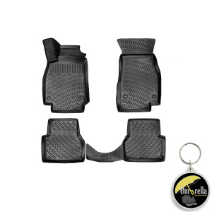 Audi A6 C8 (Typ 4K)2018- Set 4 covorase auto din cauciuc tip tavita premium line 3D accesorii pentru autoturismul tau - masina v241676