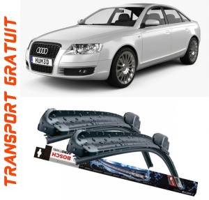 Audi A6 Set 2 stergatoare parbriz Bosch Bosch Aerotwin compatibile cu Audi A6 2018 (60 cm / 50 cm) accesorii pentru autoturismul tau - masina v131045
