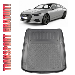 Audi A7 C8 Sportback din 02.2018 - Prezent *2, Tavita Pentru Portbagaj Lux Premium Dedicata,