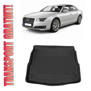 Audi A8 D4 Sedan din 01.2010 - 09.2013, Tavita Pentru Portbagaj Lux Premium Dedicata, Roata Rezerva Normala *1