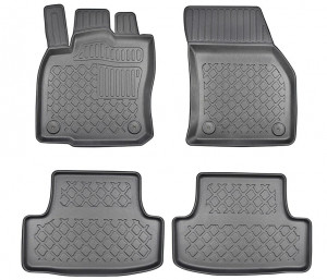 Audi Q2, Suv, Din 10.2016 - Prezent , Set Covorase Auto Tip Tavita Premium 3D, din cauciuc accesorii pentru autoturismul tau - masina v174102