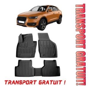 Audi Q3 (8U) (2011-2019) Set covorase auto cauciuc G.Modern Line 3D transport gratuit