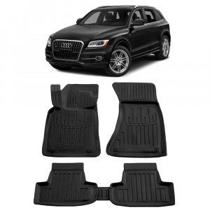 Audi Q5 (8R) (2008-2016) Set covorase auto cauciuc G.Modern Line 3D accesorii pentru autoturismul tau - masina v241409