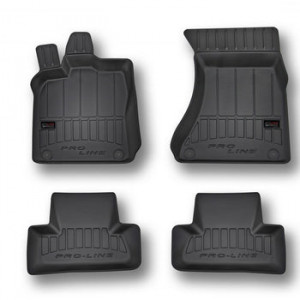 Audi Q5 8R, Suv, Din 11.2008 - 12.2016 , Set Covorase Auto Tip Tavita Premium 3D, din cauciuc accesorii pentru autoturismul tau - masina v175353