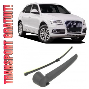 Audi Q5 Brat stergator pentru luneta spate cu lamela 370 mm, compatibil cu Audi Q5 SUV fabricat intre 2008-2017, calitate extra