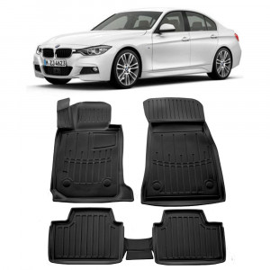 Bmw 3 (F30) (2011-2019) Set covorase auto cauciuc G.Modern Line 3D accesorii pentru autoturismul tau - masina v240217