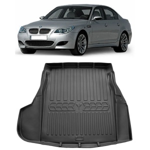 Bmw 5 (E60) Sedan (2003-2010) Tavita cauciuc pentru protectie portbagaj dedicata pentru BMW E60 Transport Gratuit accesorii pentru autoturismul tau - masina v24995