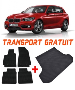 BMW F20 Set Covorase + tavita portbagaj auto BMW Seria 1 F20 fabricatie 10.2011 - 06.2019, caroserie hatchback, 5 usi accesorii pentru autoturismul tau - masina v3184