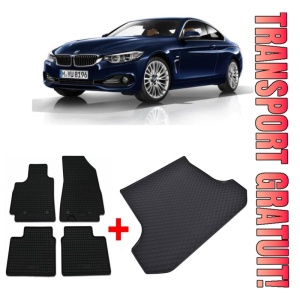 BMW F36 Set Covorase + tavita portbagaj auto BMW Seria 4 F36 fabricatie 07.2014 - prezent, caroserie gran coup��