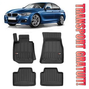 Bmw Seria 3 G21, Din 06.2019 - Prezent, Combi , Set Covorase Auto Tip Tavita Premium 3D, din cauciuc