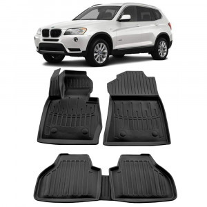 Bmw X3 (F25) (2010-2017) Set covorase auto cauciuc G.Modern Line 3D accesorii pentru autoturismul tau - masina v241516