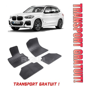 Bmw X3 F25, Suv, fabricat din 11.2010 - 10.2017, set covorase auto dedicate, din cauciuc 100% Premium - Transport Gratuit