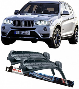 Bmw X3 Set 2 stergatoare parbriz Bosch Bosch Aerotwin 65 cm/47.5 cm compatibile cu Bmw X3 (F25) din 2010-2017 (65 cm / 47.5 cm) accesorii pentru autoturismul tau - masina v127609