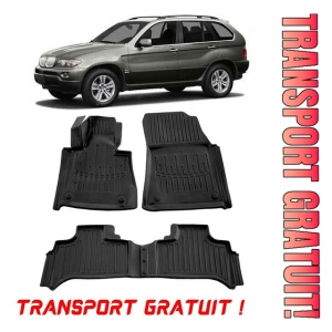 Bmw X5 (E53) (1999-2006) Set covorase auto cauciuc G.Modern Line 3D transport gratuit