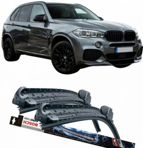 Bmw X5 Set 2 stergatoare parbriz Bosch Bosch Aerotwin compatibile cu Bmw X5 2018-2020 (65 cm / 50 cm) accesorii pentru autoturismul tau - masina v120081