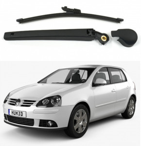 Brat stergator pentru luneta spate cu lamela 280 mm Volkswagen Golf 01.08-12.13 accesorii pentru autoturismul tau - masina v224340