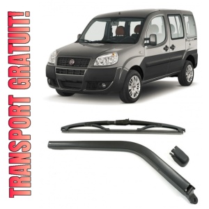Brat stergator pentru luneta spate cu lamela 350 mm Fiat Doblo 00-09