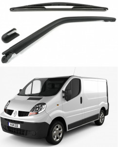 Brat stergator pentru luneta spate cu lamela 400 mm Renault Trafic II 03.01- accesorii pentru autoturismul tau - masina v224383