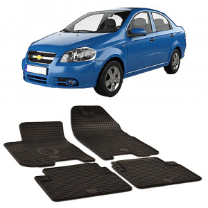 Chevrolet Aveo (2004-2010) Set 2 covorase auto cauciuc Urban Line