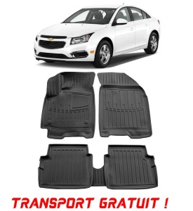 Chevrolet Cruze (2008-2016) Set covorase auto cauciuc G.Modern Line 3D transport gratuit accesorii pentru autoturismul tau - masina v50600