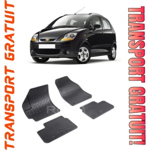 ChEVrolet/Daewoo Matiz, Hatchback, fabricat din 05.2005 - 01.2010, set covorase auto dedicate, din cauciuc 100% Premium