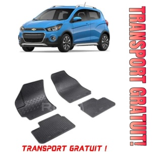 ChEVrolet Spark M250, Hatchback, fabricat din 05.2005 - 01.2010, set covorase auto dedicate, din cauciuc 100% Premium - Transport Gratuit
