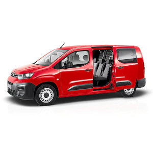Citroen Berlingo II Din 2008 - 08.2018, Van , Set Covorase Auto Tip Tavita Premium 3D, din cauciuc accesorii pentru autoturismul tau - masina v165628