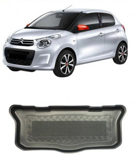 Citroen C1 II Hatchback din 07.2014 - Prezent *3, Tavita Pentru Portbagaj Lux Premium Dedicata, accesorii pentru autoturismul tau - masina v197940