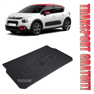 Citroen C3 Hatchback din 2016 - Prezent (Portbagaj Inferior) *1 , Tavita Pentru Portbagaj Lux Premium Dedicata,