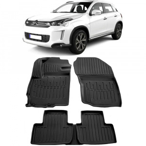 Citroen C4 Aircross (2012-2017) Set covorase auto cauciuc G.Modern Line 3D accesorii pentru autoturismul tau - masina v67483