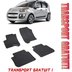 Citroen C4 Cactus I, Suv, fabricat din 08.2014 - 03.2018, set covorase auto dedicate, din cauciuc 100% Premium - Transport Gratuit
