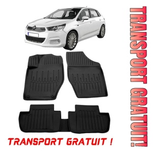 Citroen C4 Picasso (2013-2022) Set covorase auto cauciuc G.Modern Line 3D transport gratuit