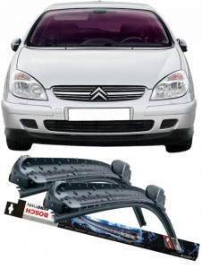 Citroen C5 Set 2 stergatoare parbriz Bosch Bosch Aerotwin compatibile cu Citroen C5 2002-2004 (65 cm / 45 cm) accesorii pentru autoturismul tau - masina v133067
