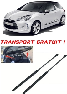 CITROEN DS3 (SA_) - Set 2 amortizoare pentru portbagaj / haion compatibil cu CITROEN DS3 (SA_) fabricat 2015 – 2019 accesorii pentru autoturismul tau - masina v28076