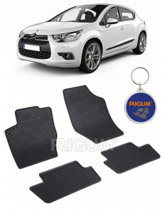 Citroen DS4 Crossback, Hatchback, fabricat din 11.2015 - 06.2018, set covorase auto dedicate, din cauciuc 100% Premium accesorii pentru autoturismul tau - masina v155586