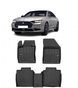 Citroen DS9 Din 03.2021 - Prezent, Sedan , Set Covorase Auto Tip Tavita Premium 3D, din cauciuc accesorii pentru autoturismul tau - masina v164153