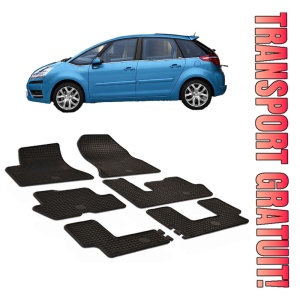 Citroen Grand Picasso (2007 - 2013) Set 6 covorase auto cauciuc Urban Line