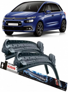 Citroen Grand Set 2 stergatoare parbriz Bosch Bosch Aerotwin compatibile cu Citroen Grand 2018 (80 cm / 70 cm) accesorii pentru autoturismul tau - masina v134971