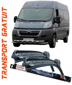 Citroen Jumper II Bus Set 2 stergatoare parbriz Bosch Aerotwin 600/475mm compatibile cu Citroen JUMPER II Bus (2006-2019) (65 cm / 55 cm) accesorii pentru autoturismul tau - masina v117500