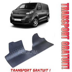 Citroen Jumpy III, Van, fabricat din 01.2016 - Prezent, 2-3 Locuri, Transport Marfa, set covorase auto dedicate, din cauciuc 100% Premium - Transport Gratuit