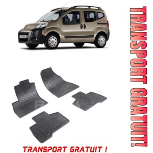Citroen Nemo, Van, fabricat din 06.2008 - Prezent, 5 Locuri, set covorase auto dedicate, din cauciuc 100% Premium - Transport Gratuit
