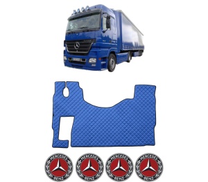 Covoras Camion Tir MERCEDES-BENZ ACTROS MP2 / MP3 din 2002-2009, Auto, 4x Stickere auto cu MERCEDES-BENZ