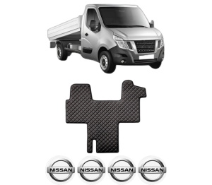 Covoras Camion Tir NISSAN NV400 Platform/Chassis (X62, X62B) din 2011-2020, Auto, 4x Stickere auto cu NISSAN