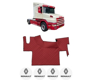 Covoras Camion Tir RENAULT TRUCKS T din 2004-2023, Auto, 4x Stickere auto cu RENAULT TRUCKS
