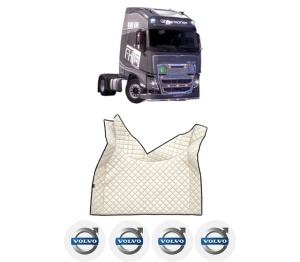 Covoras Camion Tir VOLVO FH16 II din 2012-2014, Auto, 4x Stickere auto cu VOLVO