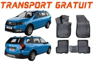 Covorase auto Dacia Logan II Mcv 2012-2020 Set presuri tip tavita accesorii pentru autoturismul tau - masina v22417