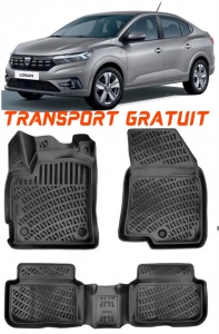 Covorase Auto Dacia Logan III 2020- 2024 Set presuri tavita accesorii pentru autoturismul tau - masina v22311