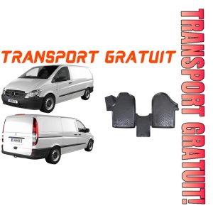Covorase auto Mercedes Vito W639 2003-2014 Set presuri auto tip tavita