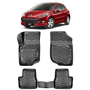 Covorase auto Peugeot 207 2006-2014 Set presuri tavita accesorii pentru autoturismul tau - masina v22220